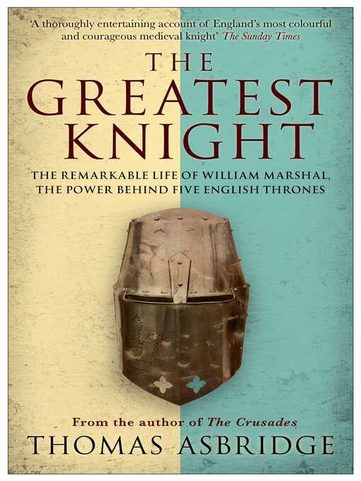 Title details for The Greatest Knight by Thomas Asbridge - Wait list